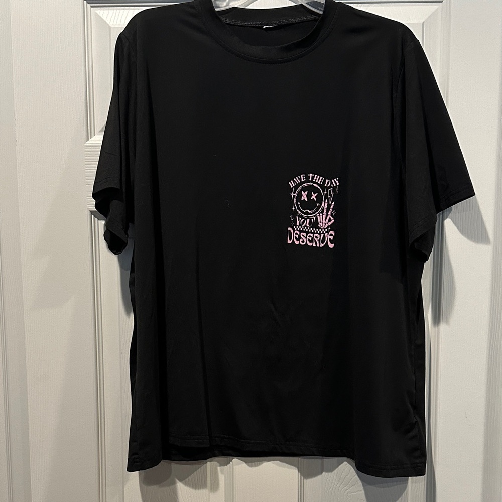 Black Graphic T-Shirt